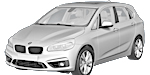 BMW F45 C1481 Fault Code